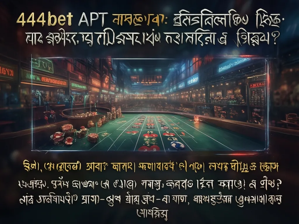 444bet APK রিভিউ বাংলাদেশ